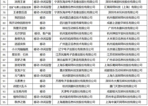 游戏版号分类,揭秘不同类型游戏的市场定位与受众群体